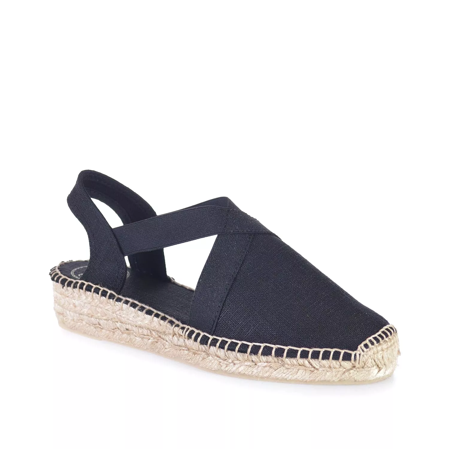 Plain Linen Wedge Espadrille for Women - Verona