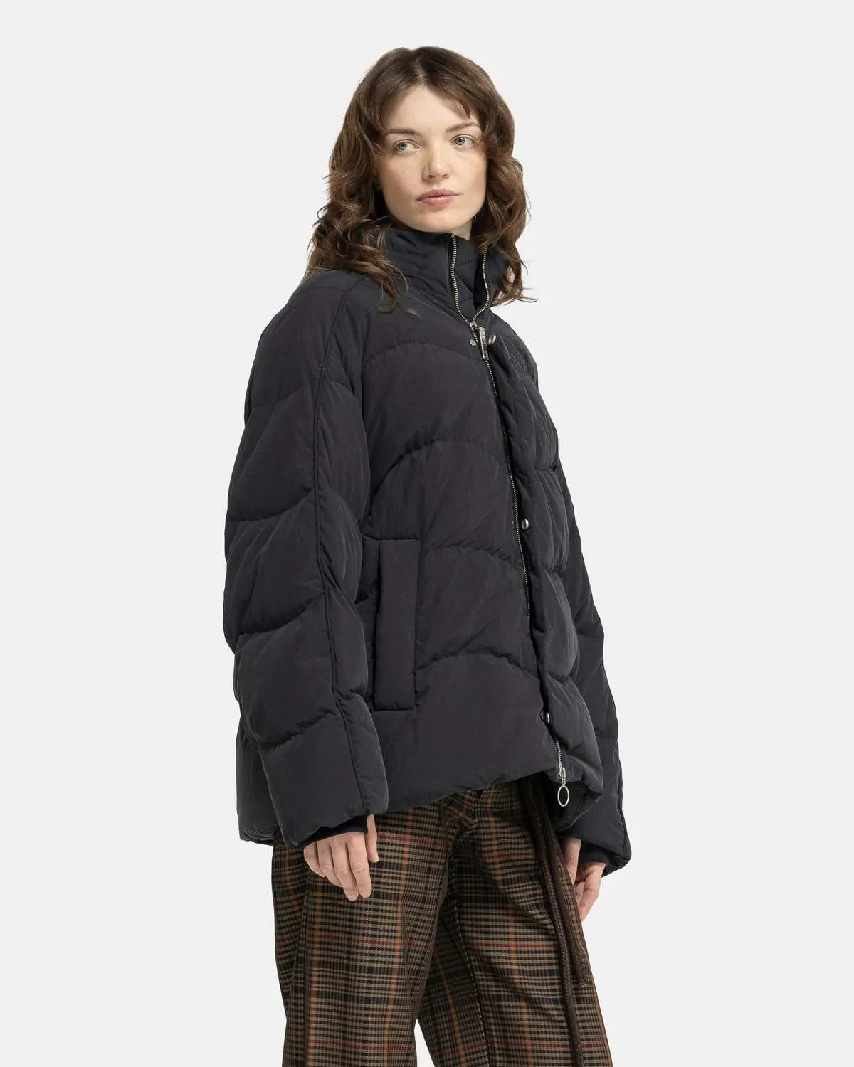 Re:Down Puffer Jacket - Black