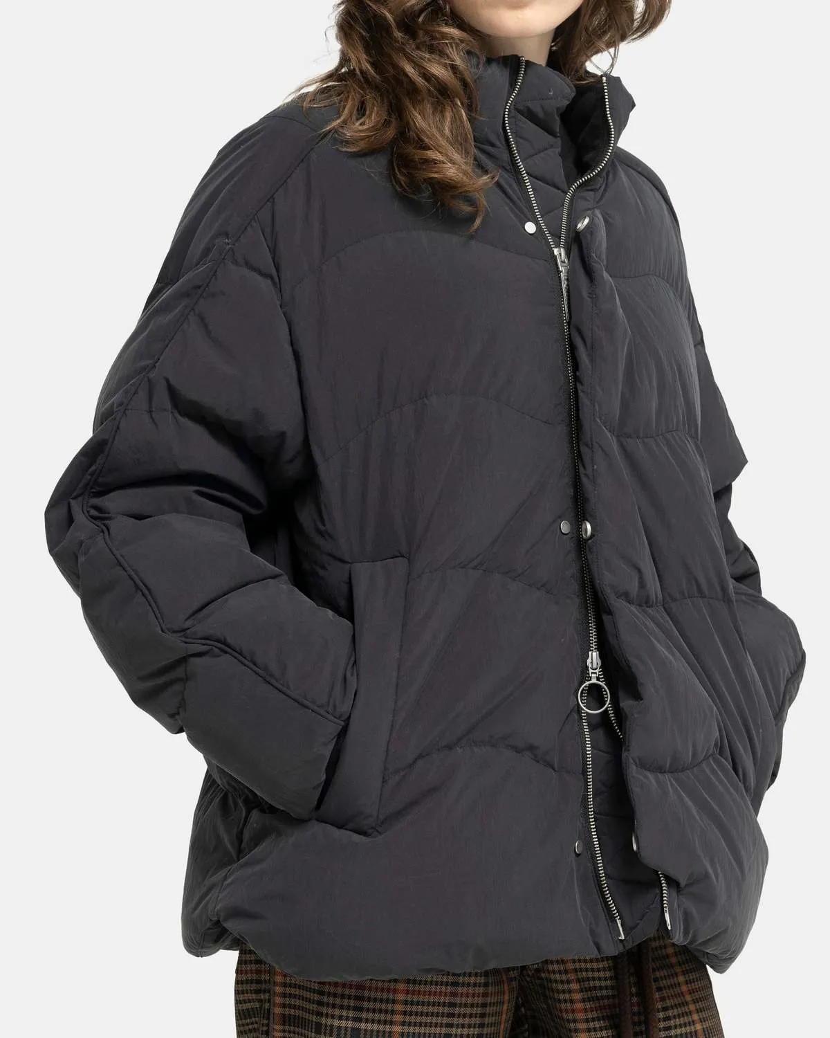 Re:Down Puffer Jacket - Black