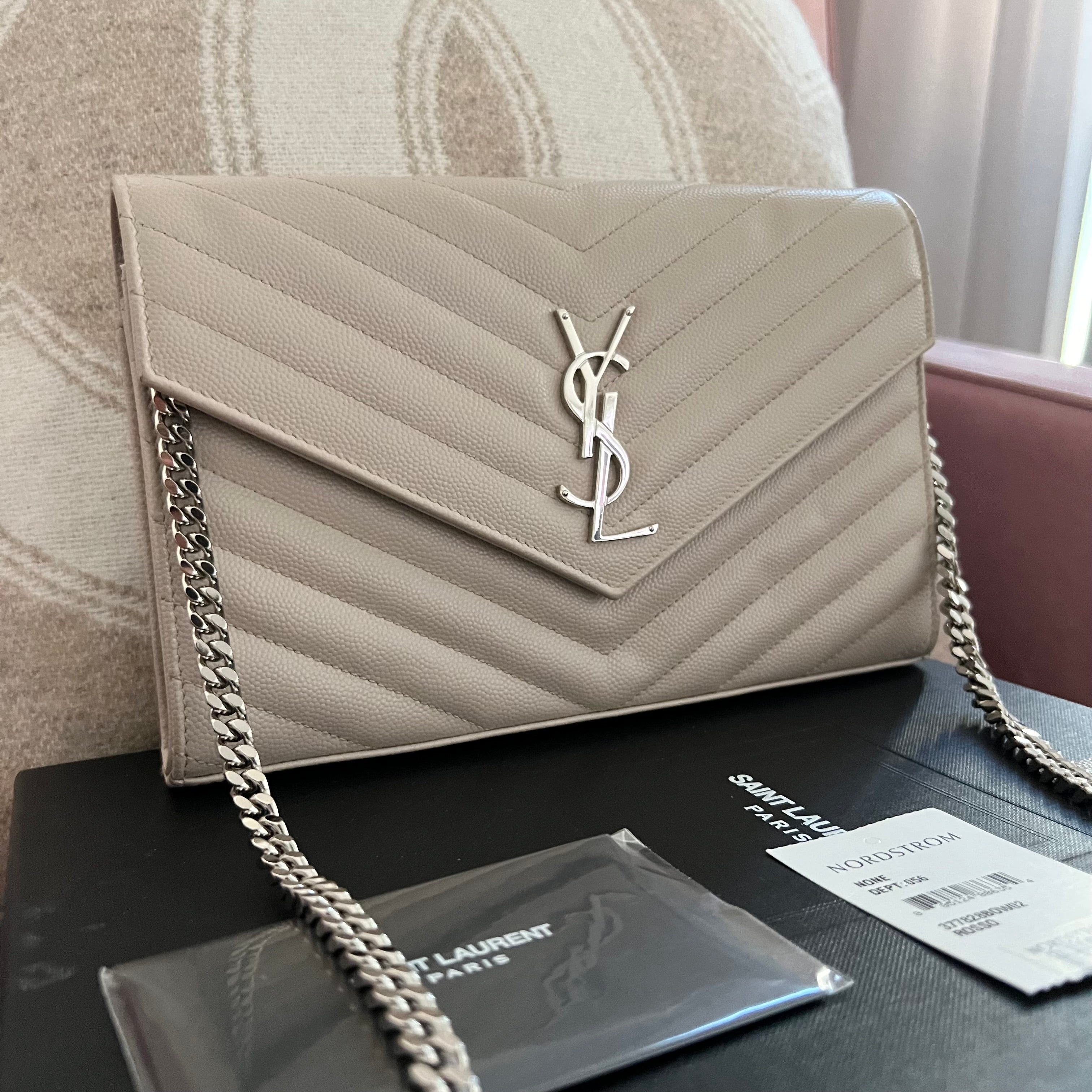 Saint Laurent Cassandre Wallet On Chain Bag