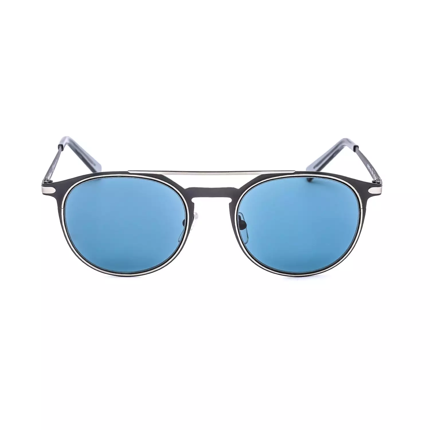 Salvatore Ferragamo SF186S Sunglasses Matte Black / Blue