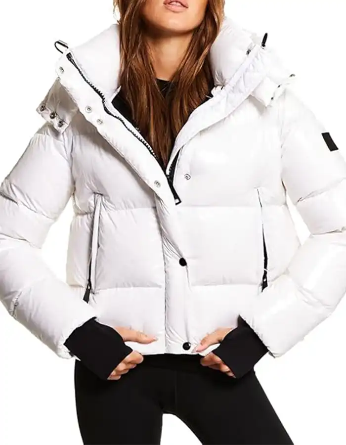 Sam White Puffer Jacket