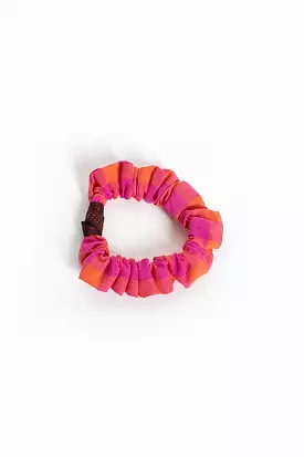 Scrunchie Bracelet Fuchsia/Orange