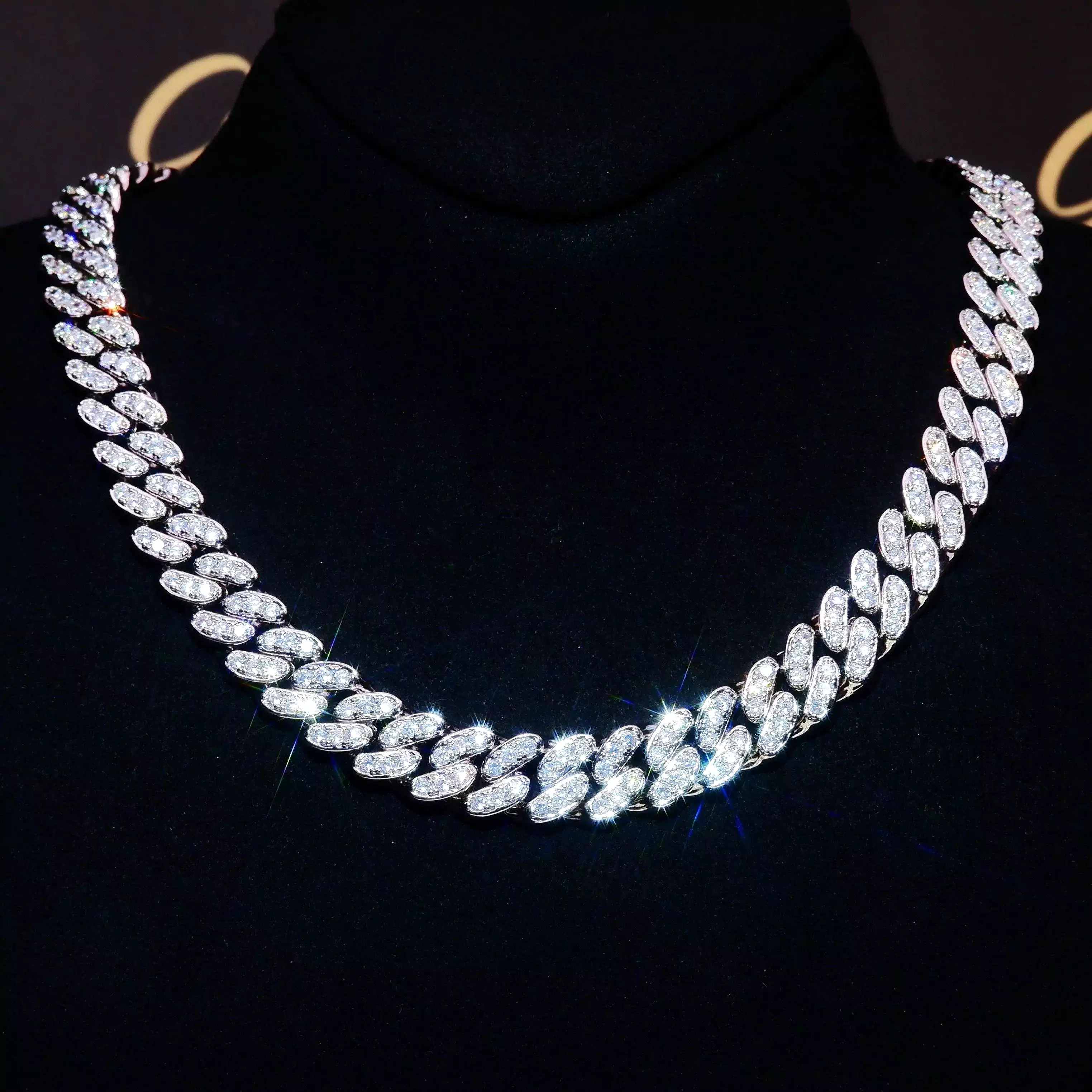 Seamless Plated Iced Cuban Chain