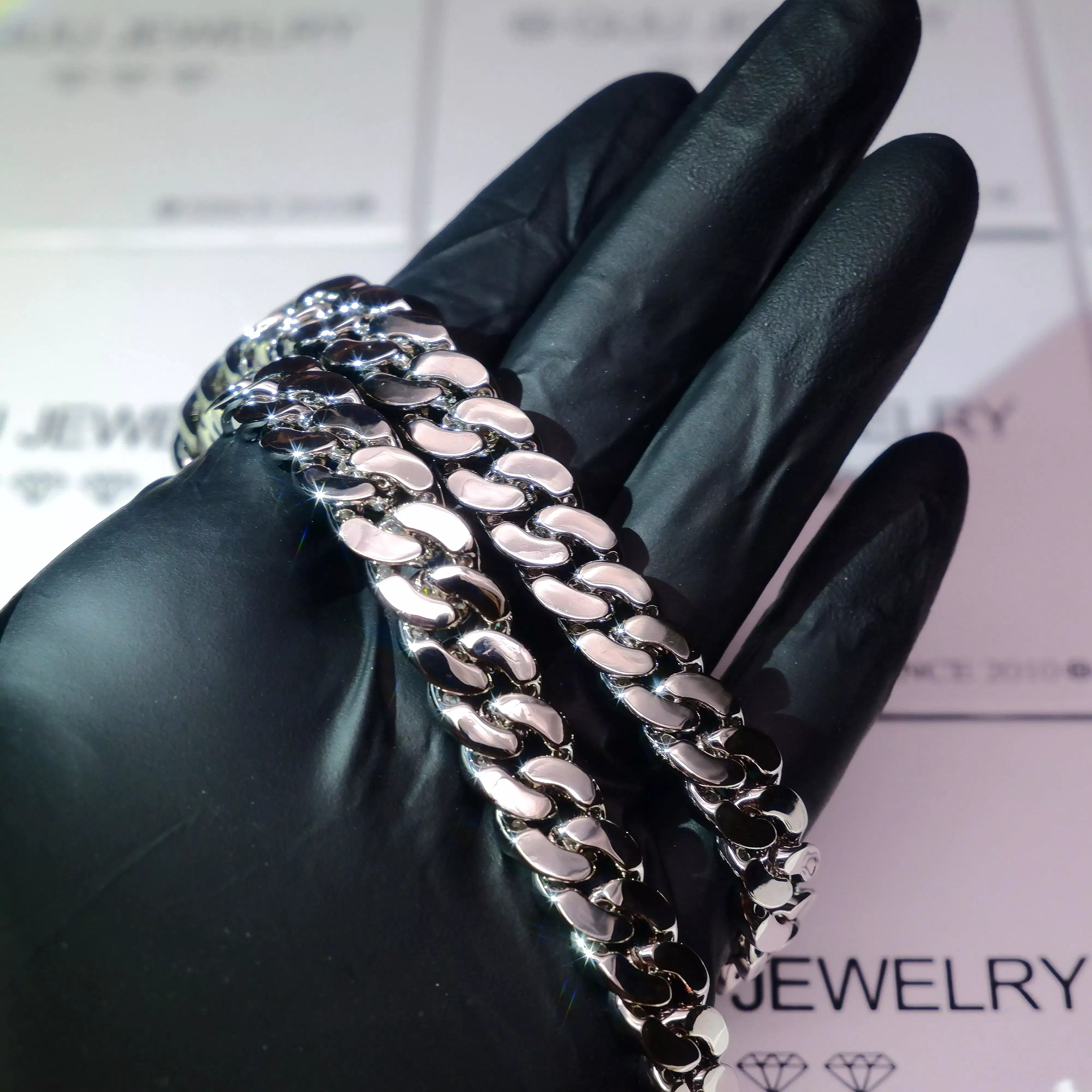 Seamless Plated Iced Cuban Chain