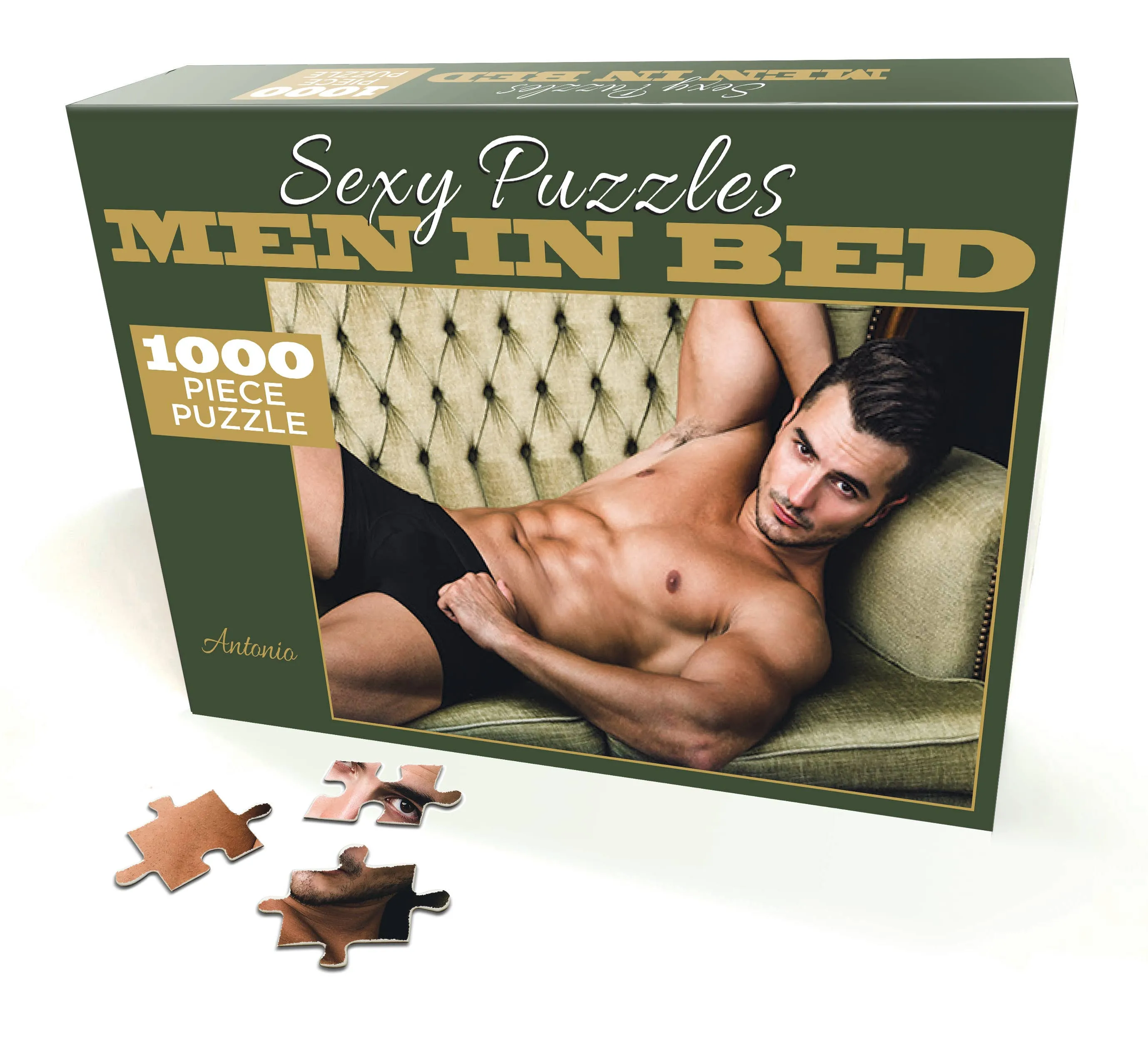 Sexy Men in Bed Puzzle - Antonio