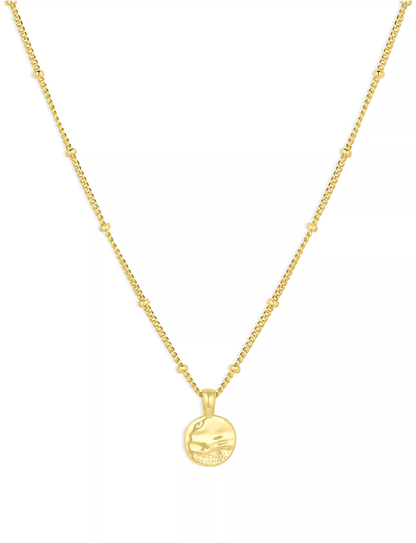 Shorebreak Necklace, Gold Plated