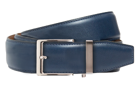 Smooth Denim, 40mm Strap, Dress Belt