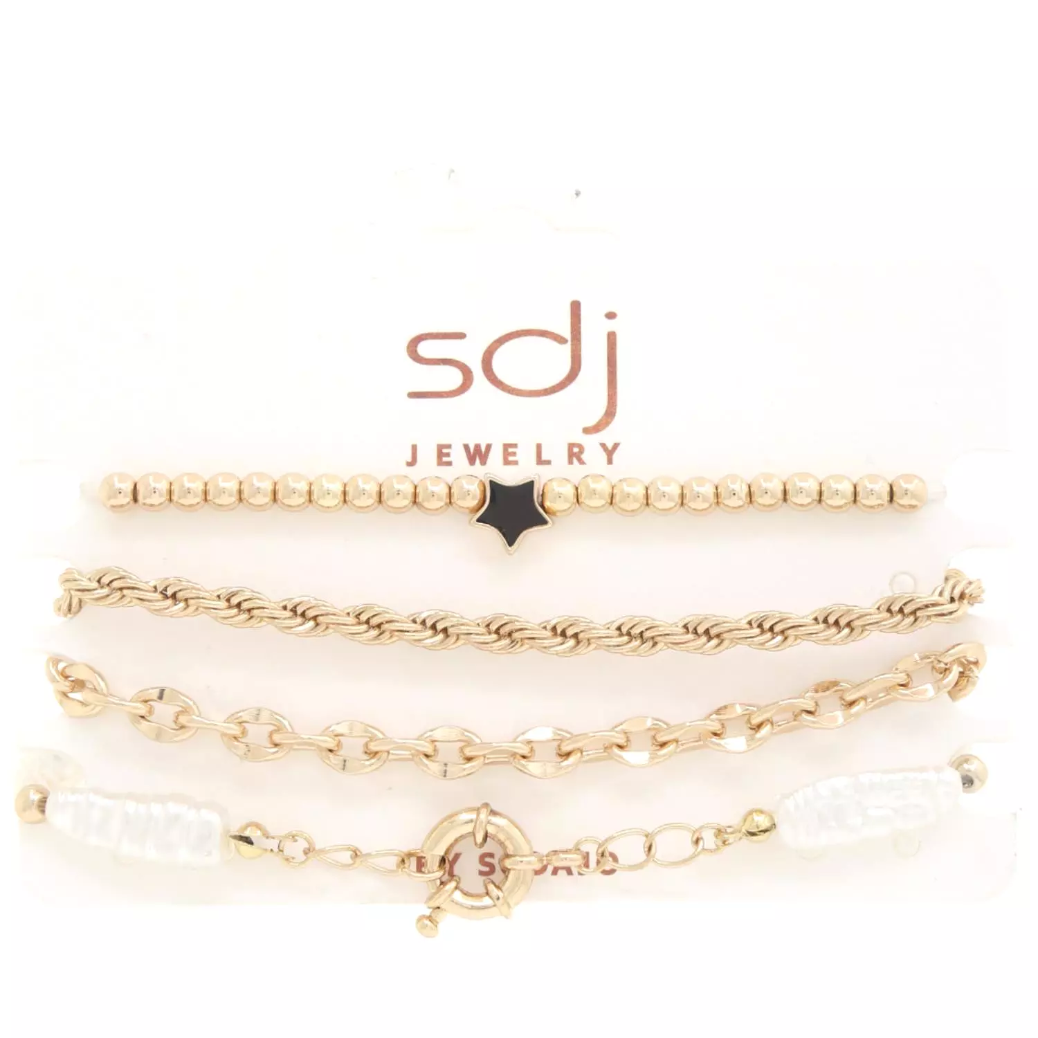 Sodajo Star Beaded Bracelet Set