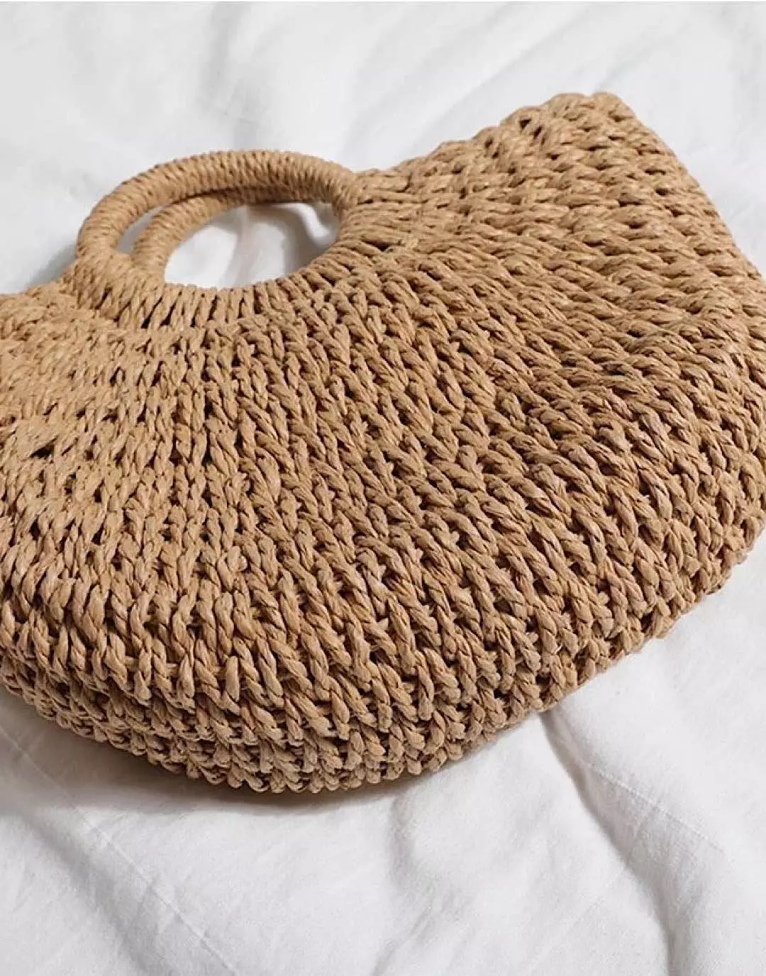 Straw Knitted Woven Bag