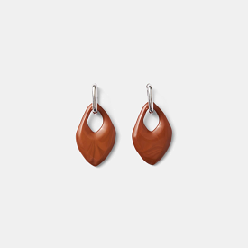 STRICT HIPPIE EARRINGS BROWN