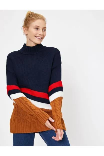 Striped Knitwear Sweater