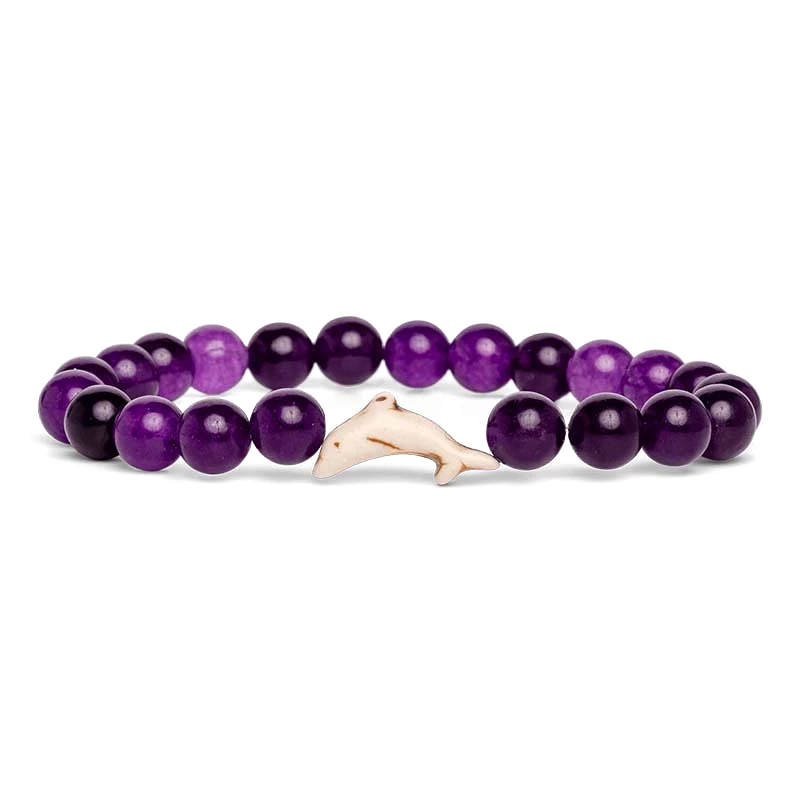 The Odyssey Dolphin Tracking Bracelet in Echo Purple