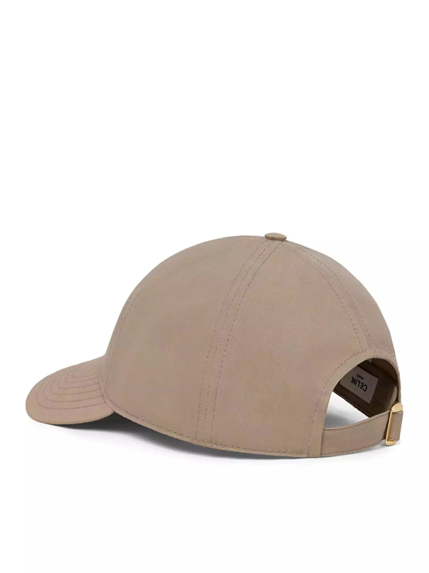 TRIOMPHE COTTON BASEBALL HAT GREIGE