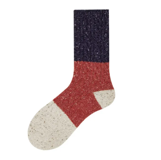 Unisex | Cotton Crew Socks | Red