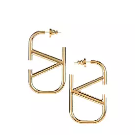 VLOGO Signature Metal Earring