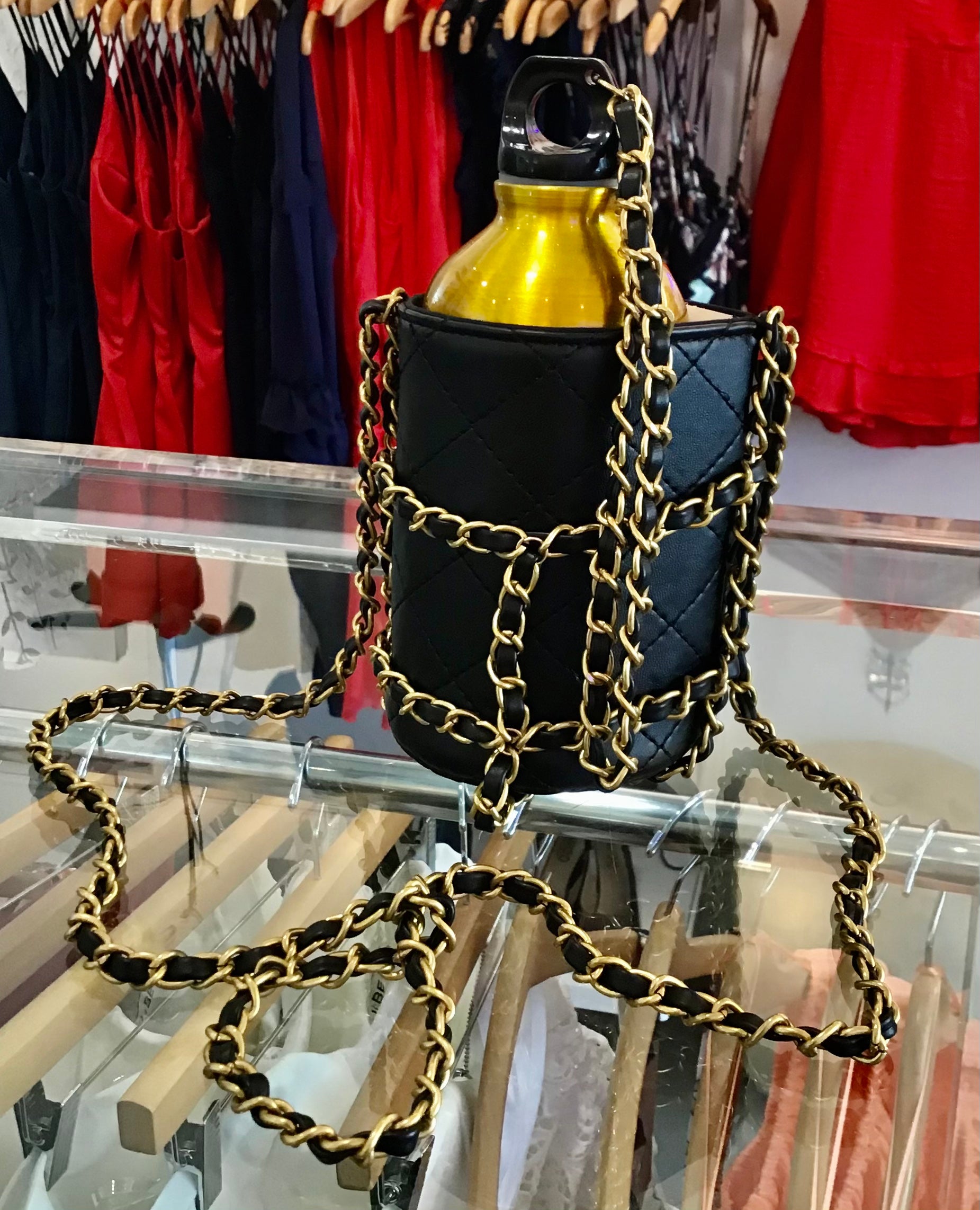 Water Bottle Chain Bag