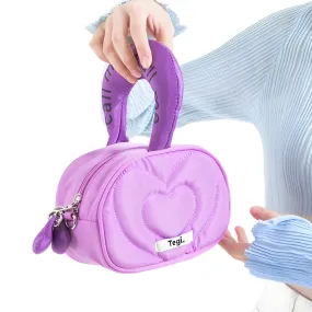 Weirdcore Heart Puffer Handbag