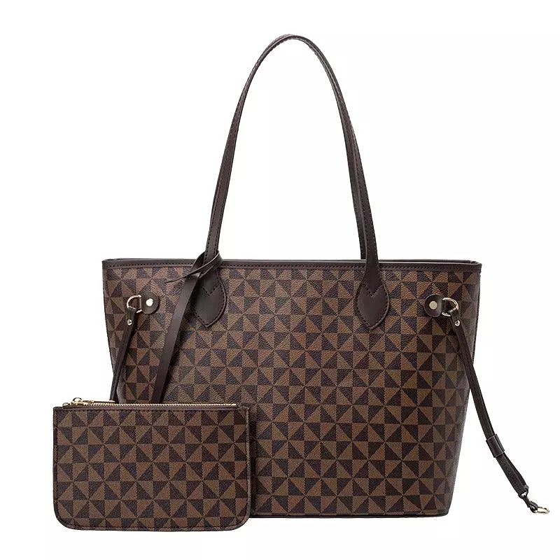 Windmill Pattern Large Capacity Two Piece Set Mother's Bag