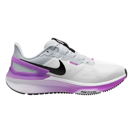 Women's Nike Structure 25, White/Black-Pure Platinum, 7.5 B Medium